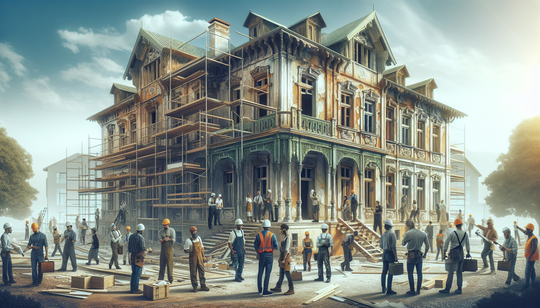 낡은 건축의 재발견: 오래된 건물을 되살리는 지속 가능성과 창의성