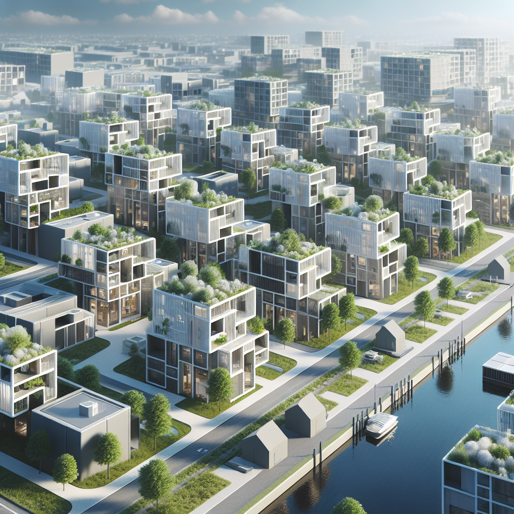 암스테르담 세계 최초 탄소 음성 3D 프린트 주거단지 공개