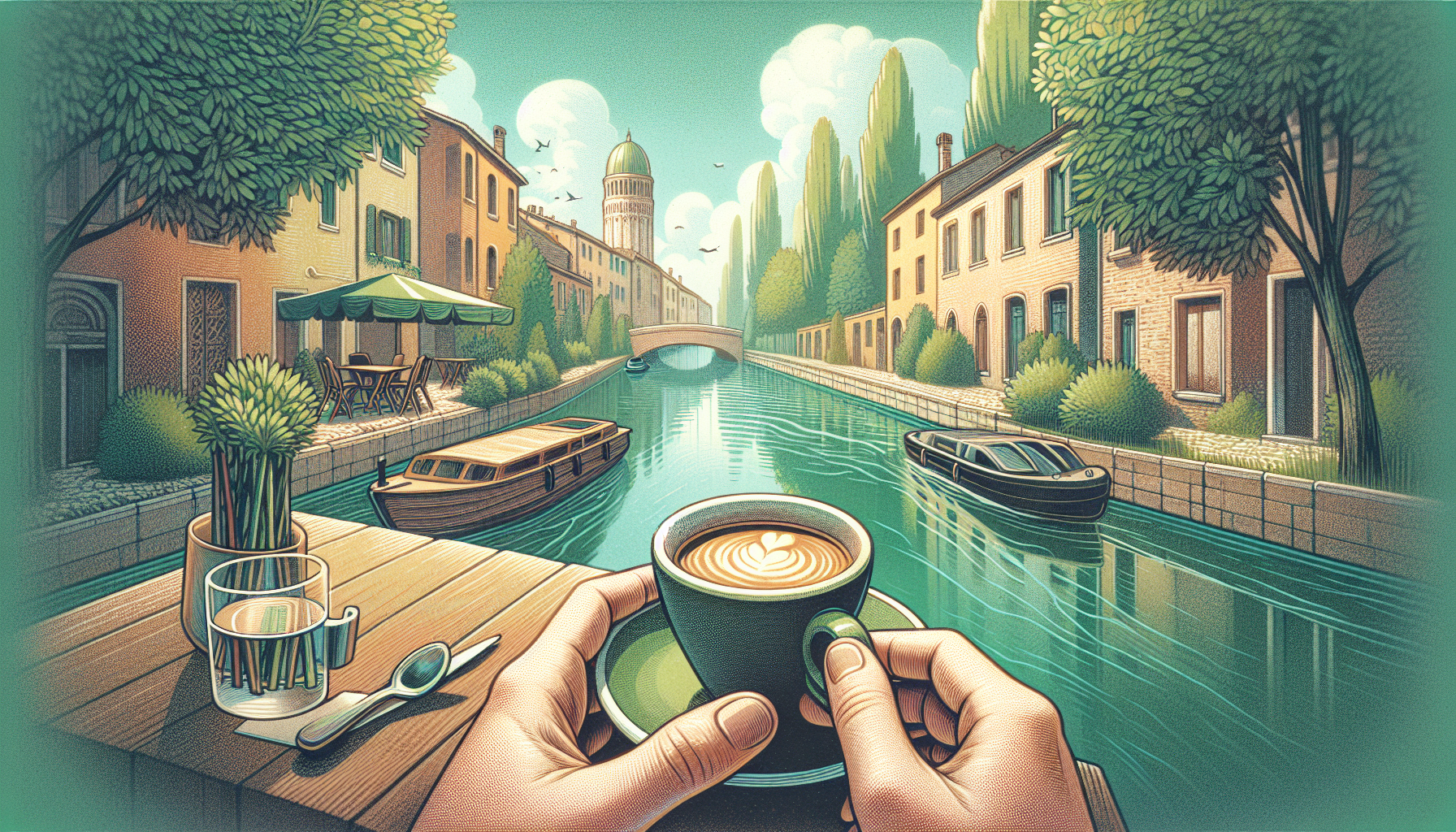 운하에서 추출한 에스프레소 한 잔, 지속 가능한 디자인을 마시다